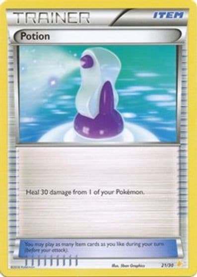 Potion (21 - Pikachu Libre Deck) XY Trainer Kit: Pikachu Libre & Suicune Pokemon card