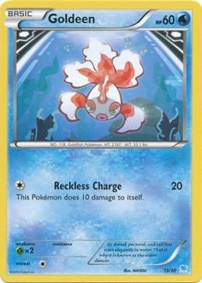 Goldeen (26) XY Trainer Kit: Pikachu Libre & Suicune Pokemon card