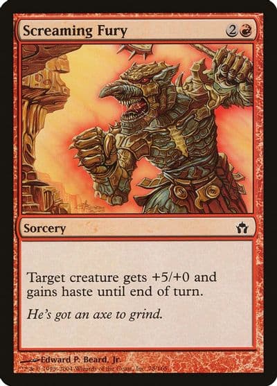 Screaming Fury Fifth Dawn Magic card