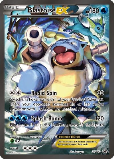 Blastoise EX - XY122 XY Promos Pokemon card