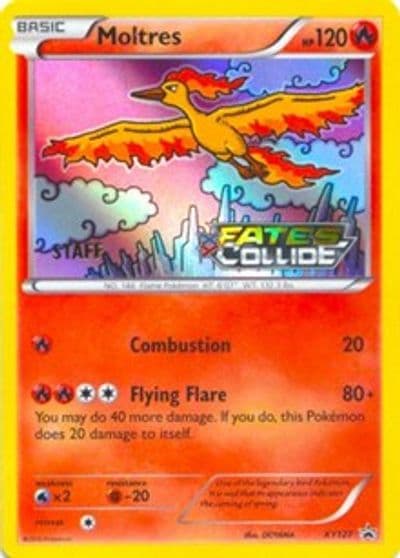 Moltres (Prerelease) XY Promos Pokemon card