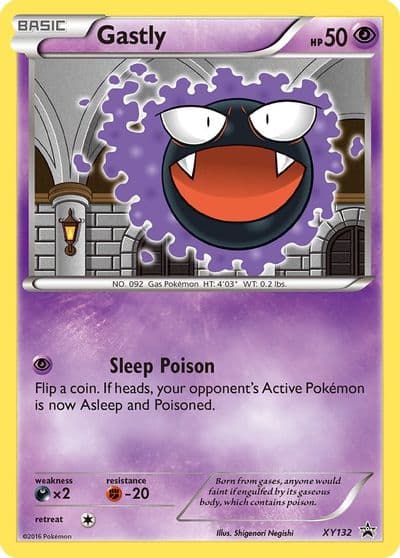 Gastly XY Promos Pokemon card