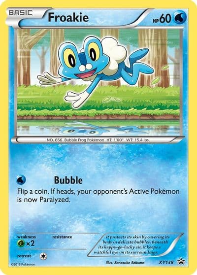 Froakie - XY138 XY Promos Pokemon card