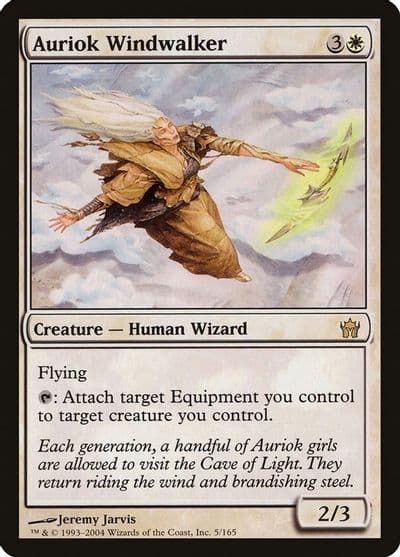 Auriok Windwalker Fifth Dawn Magic card