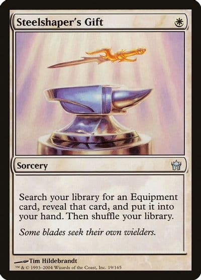 Steelshapers Gift Fifth Dawn Magic card