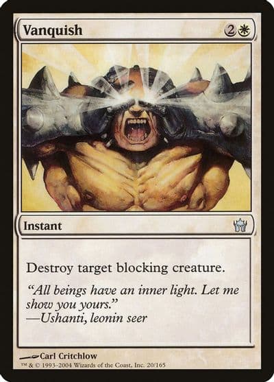 Vanquish Fifth Dawn Magic card