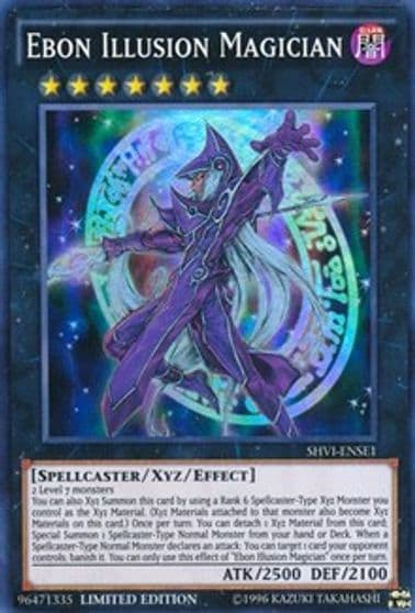 Ebon Illusion Magician Shining Victories Yu-Gi-Oh! card