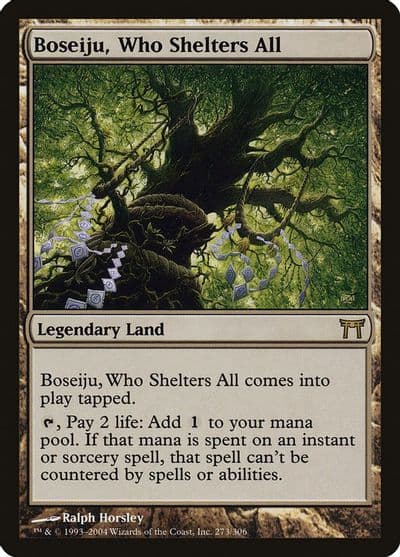 Boseiju Who Shelters All Champions of Kamigawa Magic card
