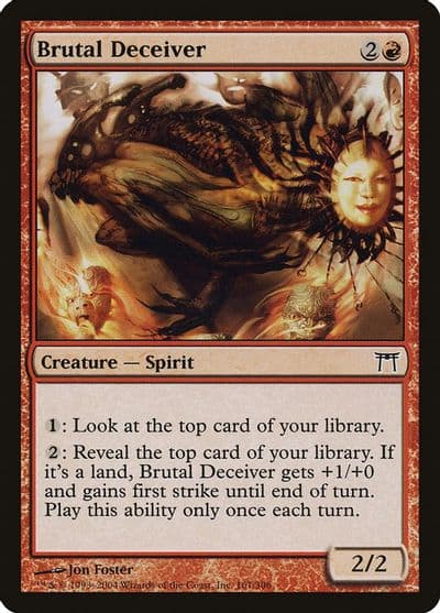 Brutal Deceiver Champions of Kamigawa Magic card