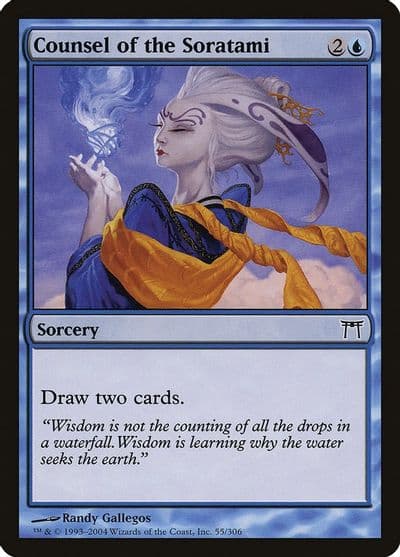 Counsel of the Soratami Champions of Kamigawa Magic card