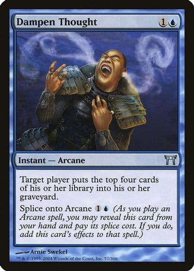 Dampen Thought Champions of Kamigawa Magic card
