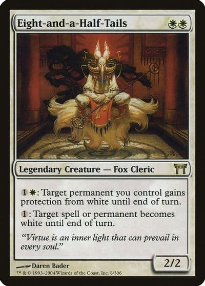 Eight and a Half Tails Champions of Kamigawa Magic card