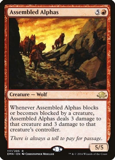 Assembled Alphas Eldritch Moon Magic card