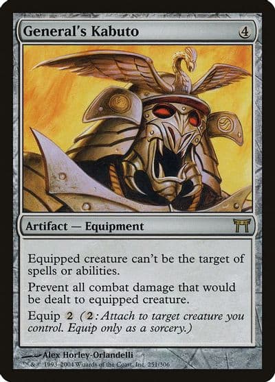 Generals Kabuto Champions of Kamigawa Magic card