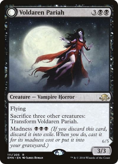 Voldaren Pariah Eldritch Moon Magic card