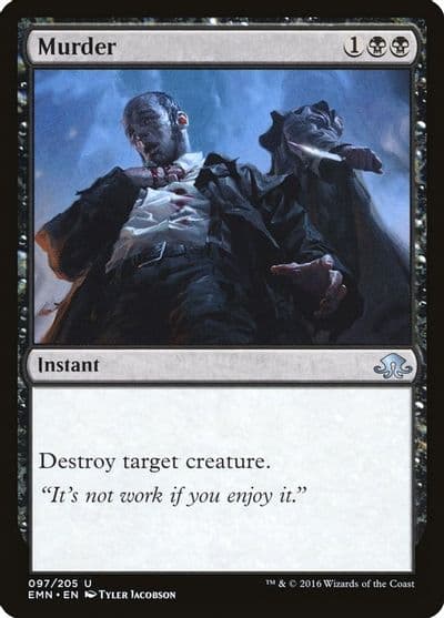 Murder Eldritch Moon Magic card