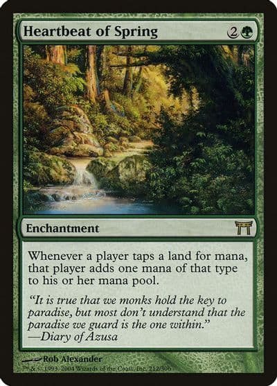 Heartbeat of Spring Champions of Kamigawa Magic card
