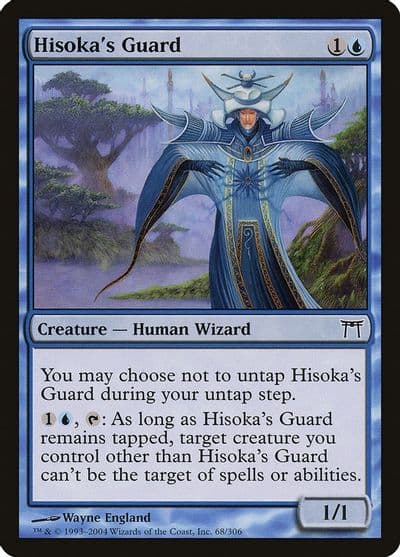 Hisokas Guard Champions of Kamigawa Magic card