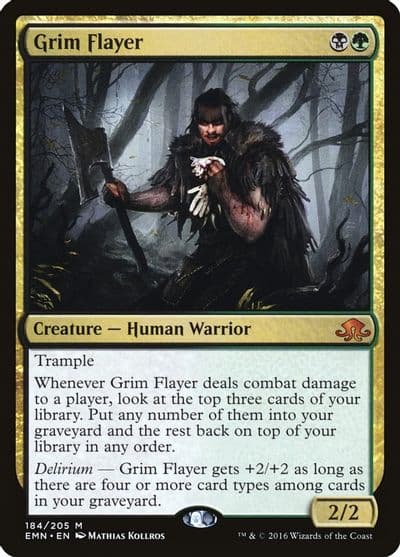 Grim Flayer Eldritch Moon Magic card