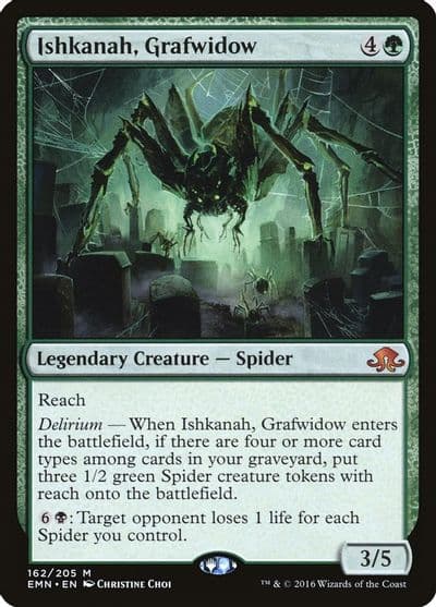 Ishkanah Grafwidow Eldritch Moon Magic card