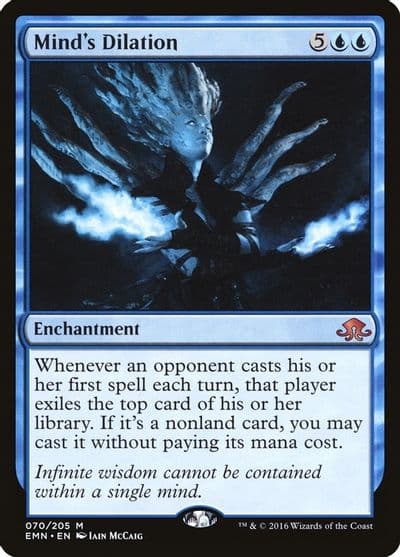 Minds Dilation Eldritch Moon Magic card