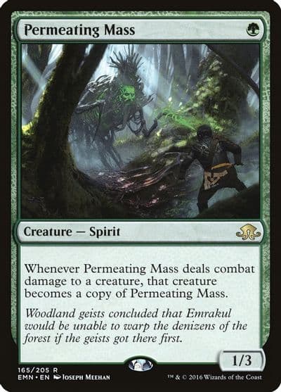 Permeating Mass Eldritch Moon Magic card