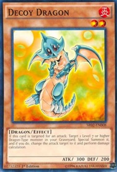 Decoy Dragon Structure Deck: Rise of the True Dragons Yu-Gi-Oh! card