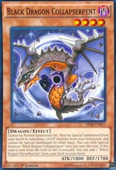 Black Dragon Collapserpent Structure Deck: Rise of the True Dragons Yu-Gi-Oh! card