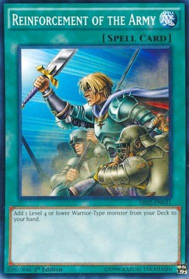 Reinforcement of the Army Structure Deck: Rise of the True Dragons Yu-Gi-Oh! card