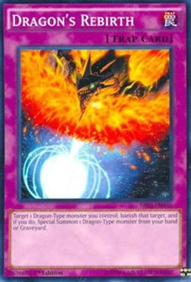 Dragons Rebirth Structure Deck: Rise of the True Dragons Yu-Gi-Oh! card