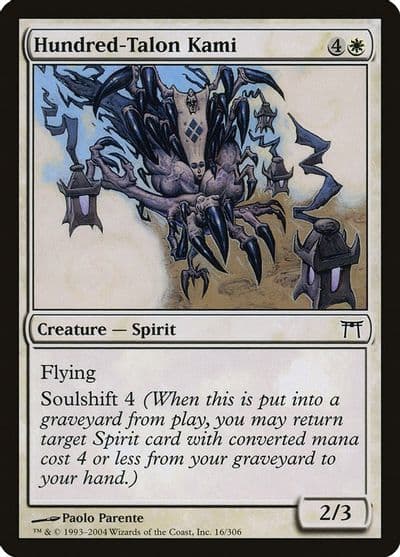 Hundred Talon Kami Champions of Kamigawa Magic card