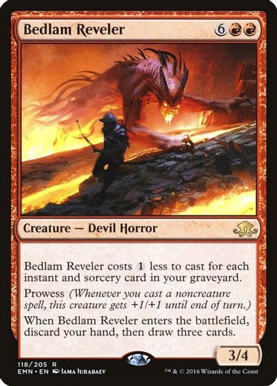 Bedlam Reveler Eldritch Moon Magic card