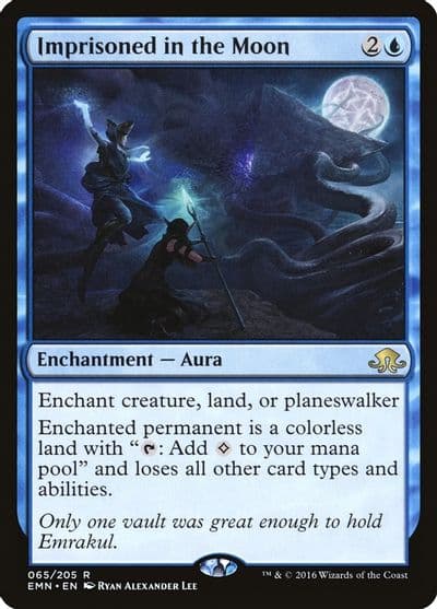Imprisoned in the Moon Eldritch Moon Magic card