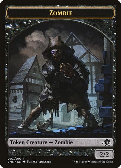 Zombie Token 003 Eldritch Moon Magic card