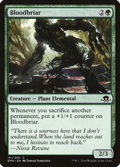 Bloodbriar Eldritch Moon Magic card