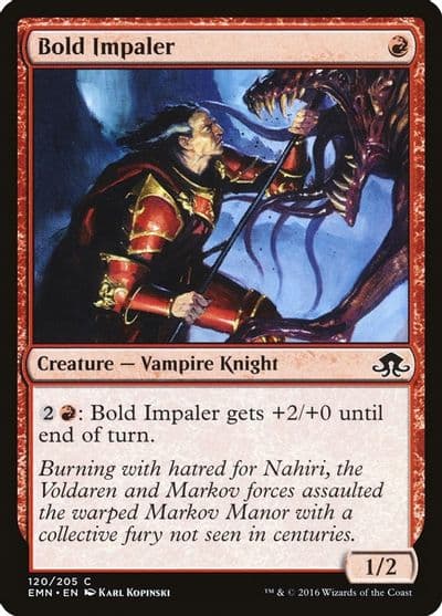 Bold Impaler Eldritch Moon Magic card