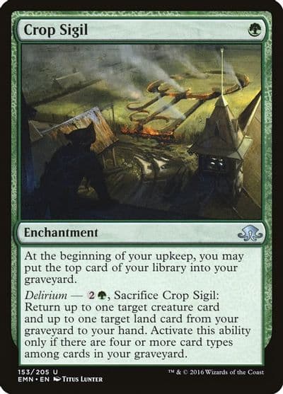 Crop Sigil Eldritch Moon Magic card