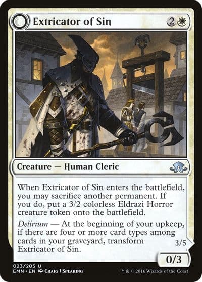Extricator of Sin Eldritch Moon Magic card