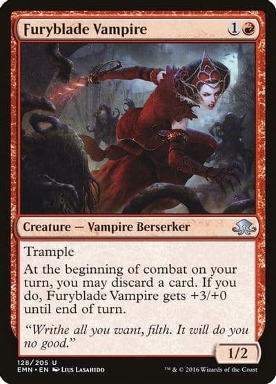 Furyblade Vampire Eldritch Moon Magic card
