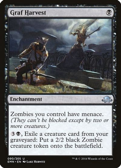 Graf Harvest Eldritch Moon Magic card