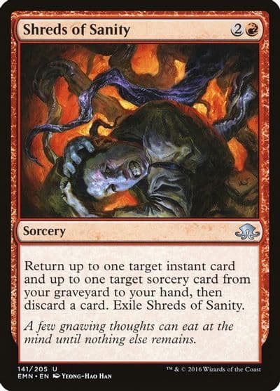 Shreds of Sanity Eldritch Moon Magic card