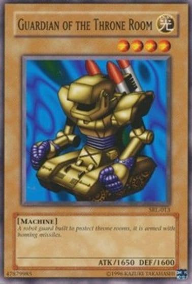 Guardian of the Throne Room Spell Ruler Yu-Gi-Oh! card