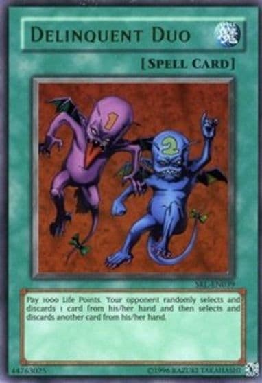 Delinquent Duo Spell Ruler Yu-Gi-Oh! card
