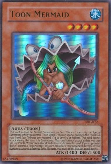 Toon Mermaid Spell Ruler Yu-Gi-Oh! card