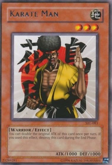 Karate Man Spell Ruler Yu-Gi-Oh! card