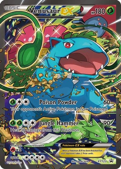 Venusaur EX - XY123 XY Promos Pokemon card