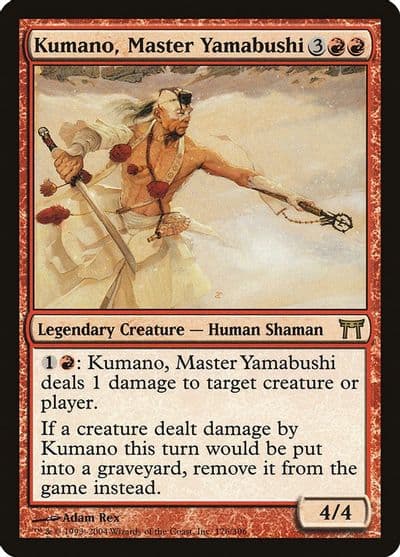 Kumano Master Yamabushi Champions of Kamigawa Magic card