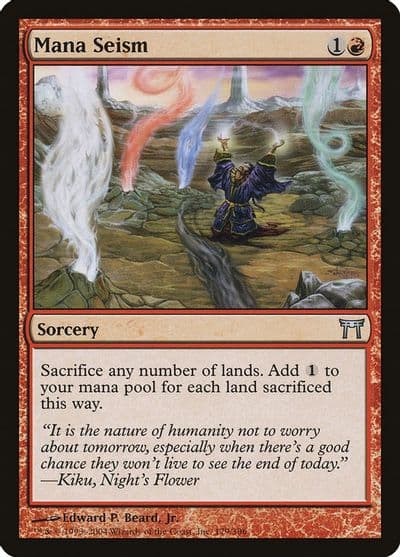 Mana Seism Champions of Kamigawa Magic card