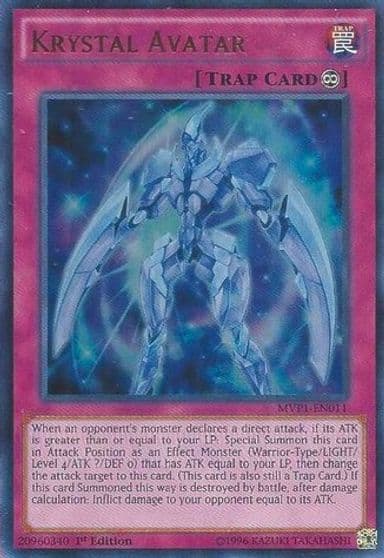 Krystal Avatar The Dark Side of Dimensions Movie Pack Yu-Gi-Oh! card