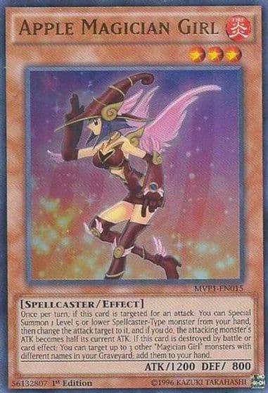 Apple Magician Girl The Dark Side of Dimensions Movie Pack Yu-Gi-Oh! card